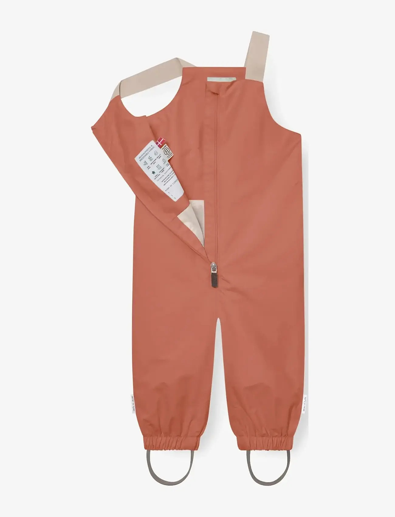 MINI A TURE - MATWALENTAYA overalls. GRS - regenhose - rustic brown - 2