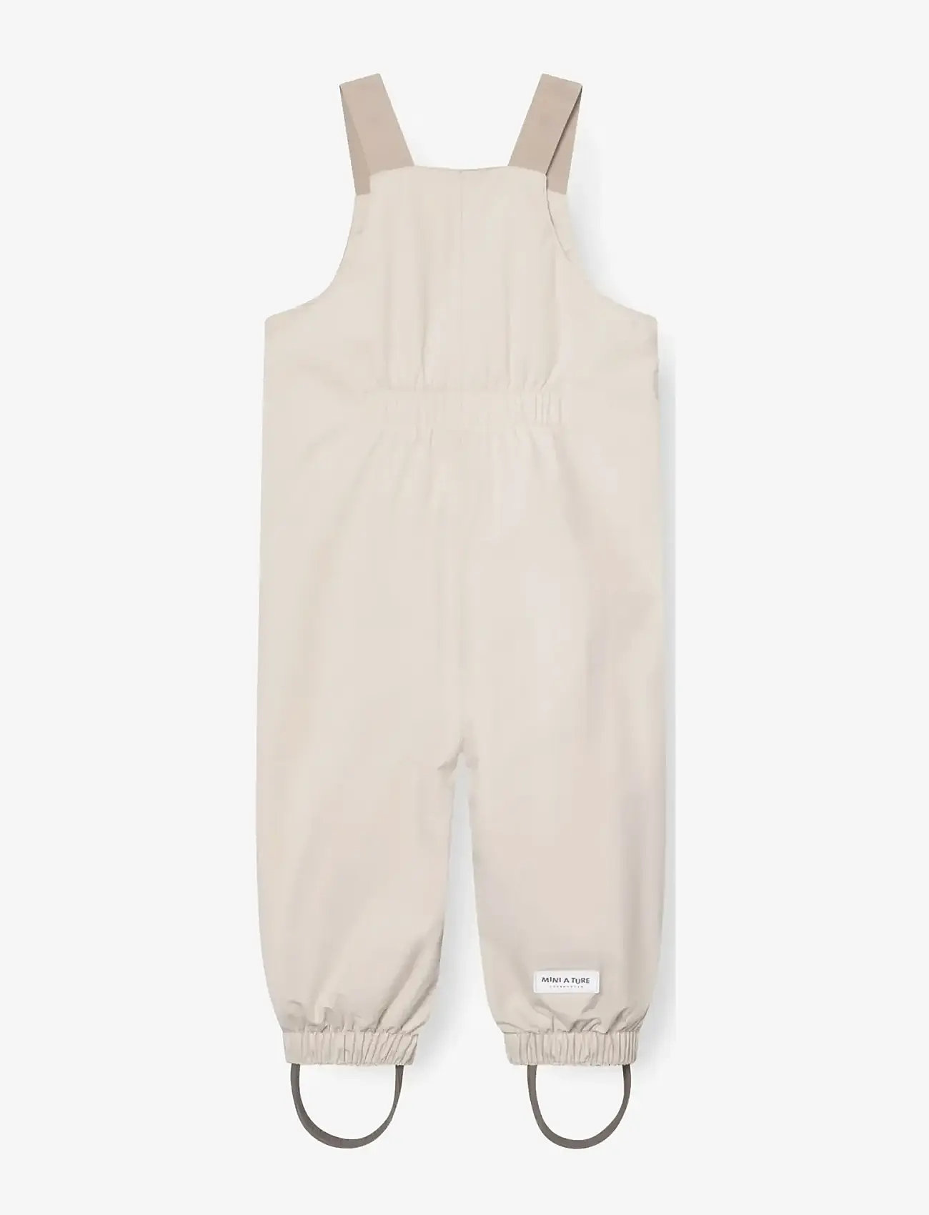 MINI A TURE - MATWALENTAYA overalls. GRS - regnbukser - sandshell - 1
