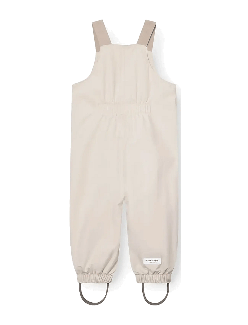 MINI A TURE - MATWALENTAYA overalls. GRS - regnbukser - sandshell - 1