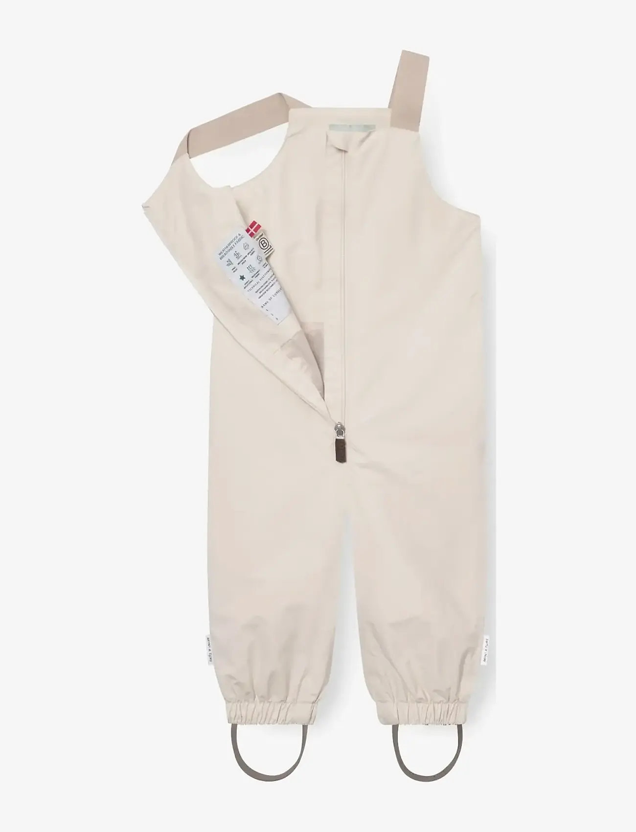 MINI A TURE - MATWALENTAYA overalls. GRS - regnbukser - sandshell - 2
