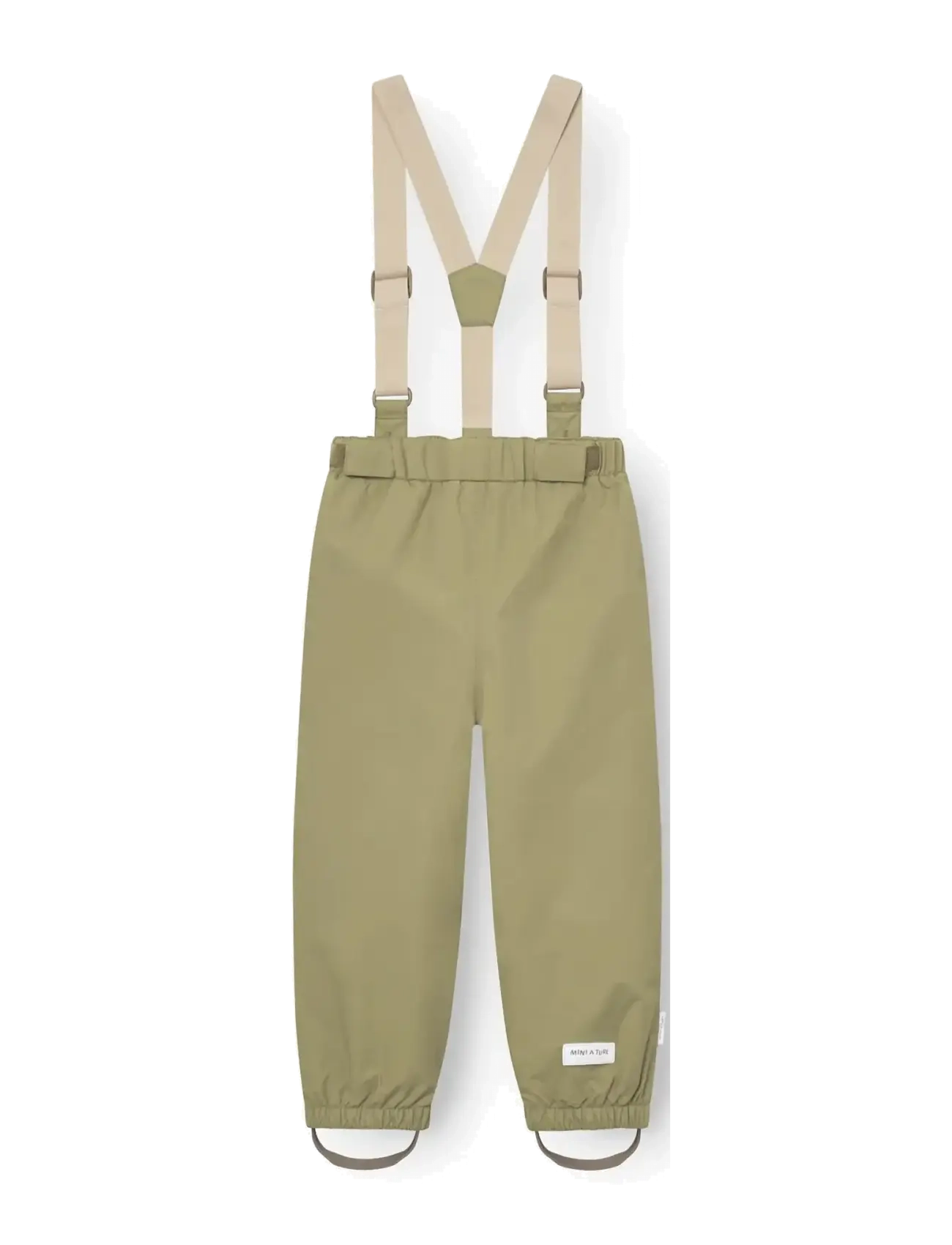 MINI A TURE - MATWILANS suspender pants. GRS - babyhosen - boa green - 2