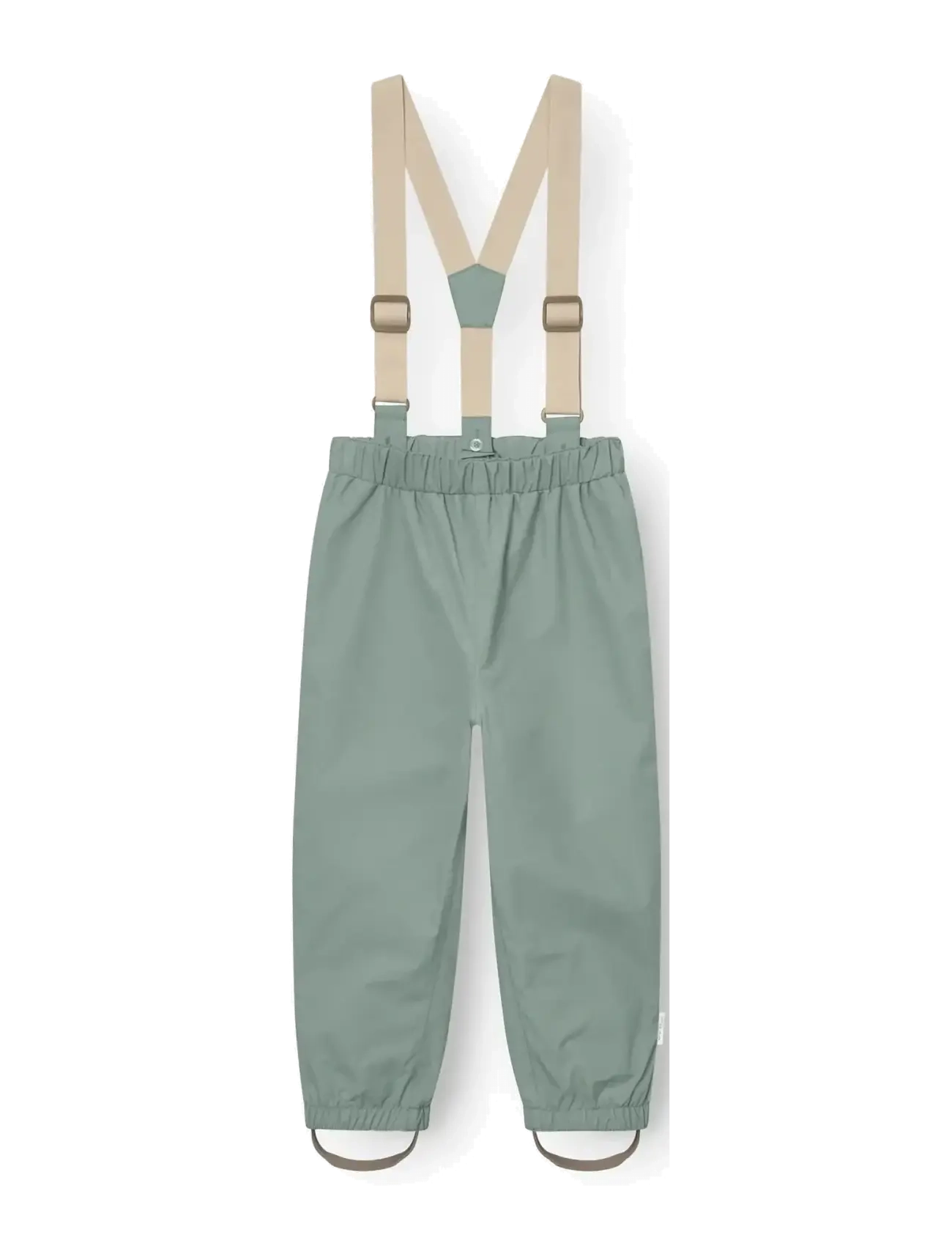 MINI A TURE MATWILANS suspender pants. GRS - Tøj - GRANITE GREEN / green