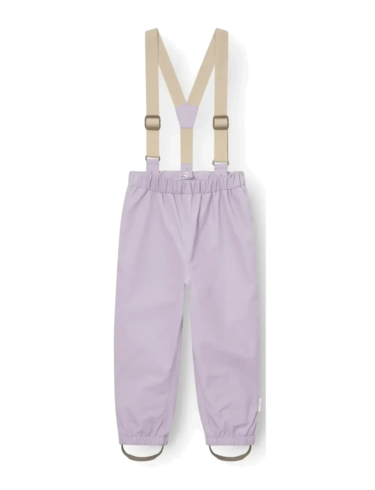 MINI A TURE MATWILANS suspender pants. GRS - MINI A TURE - MINIMAL LILAC / purple