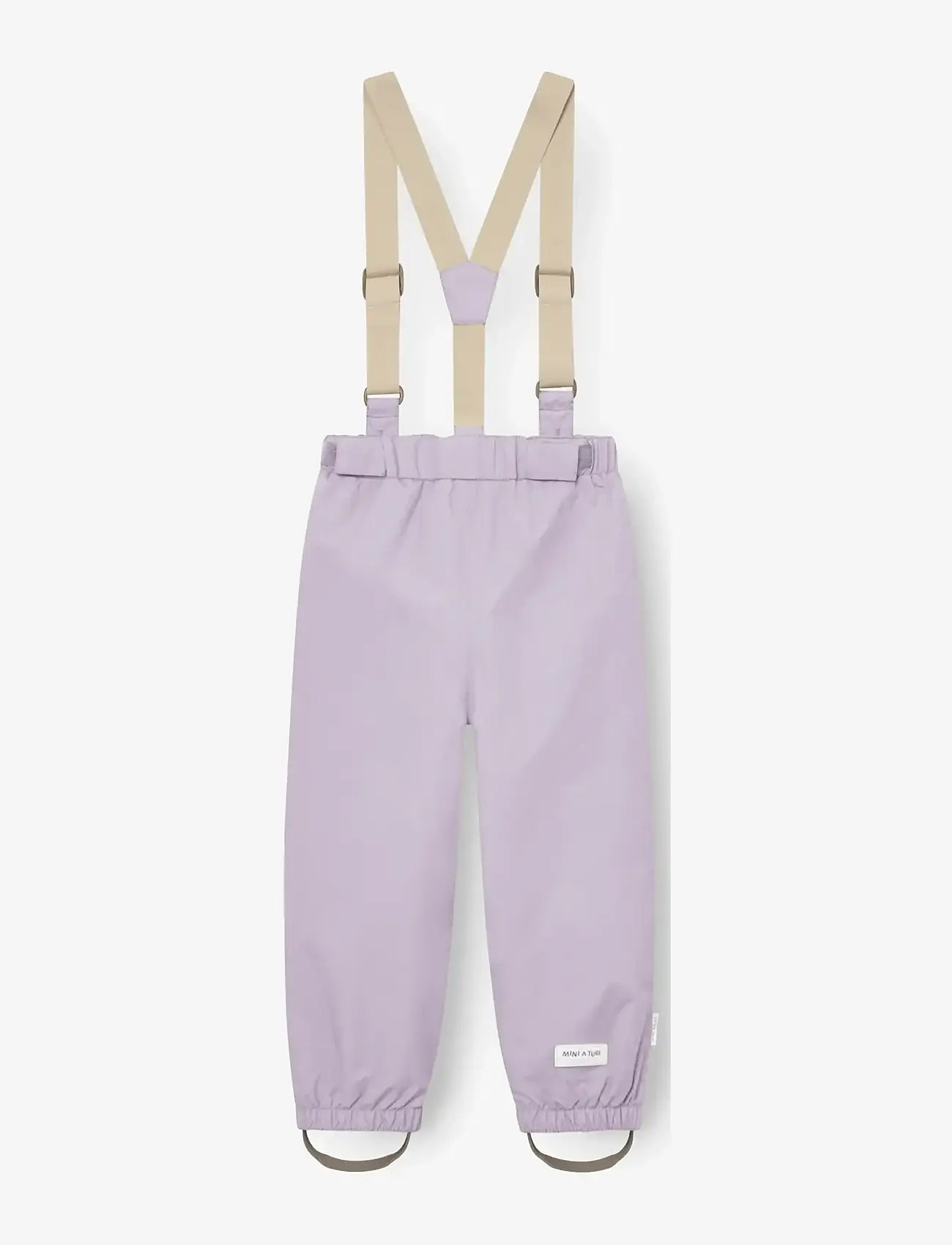 MINI A TURE - MATWILANS suspender pants. GRS - babyhosen - minimal lilac - 1