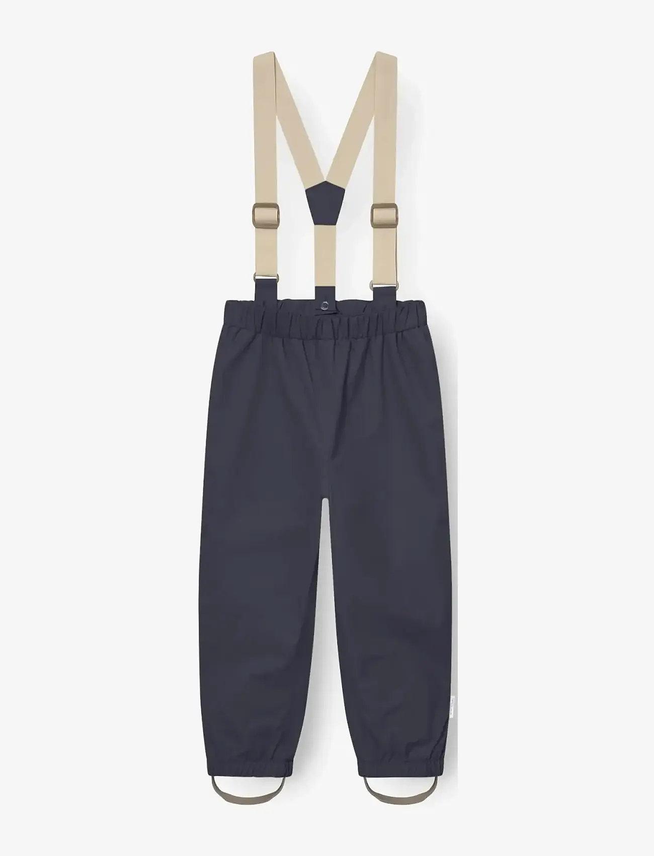 MINI A TURE - MATWILANS suspender pants. GRS - babybukser - ombre blue - 1