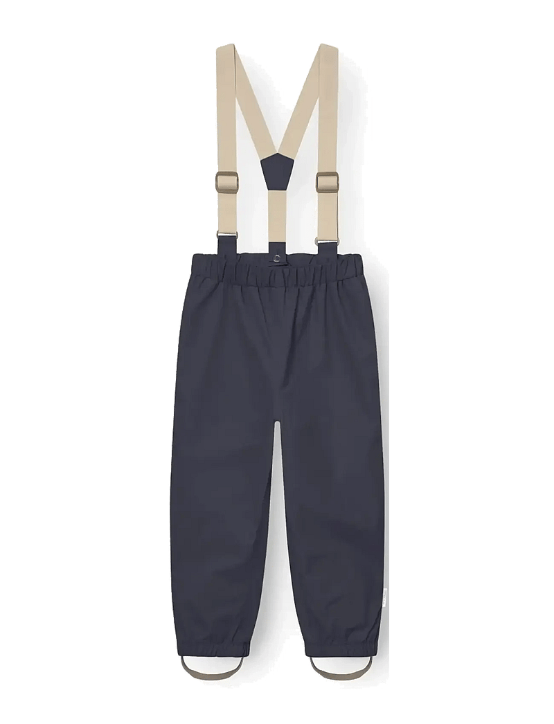 MINI A TURE - MATWILANS suspender pants. GRS - babybukser - ombre blue - 1