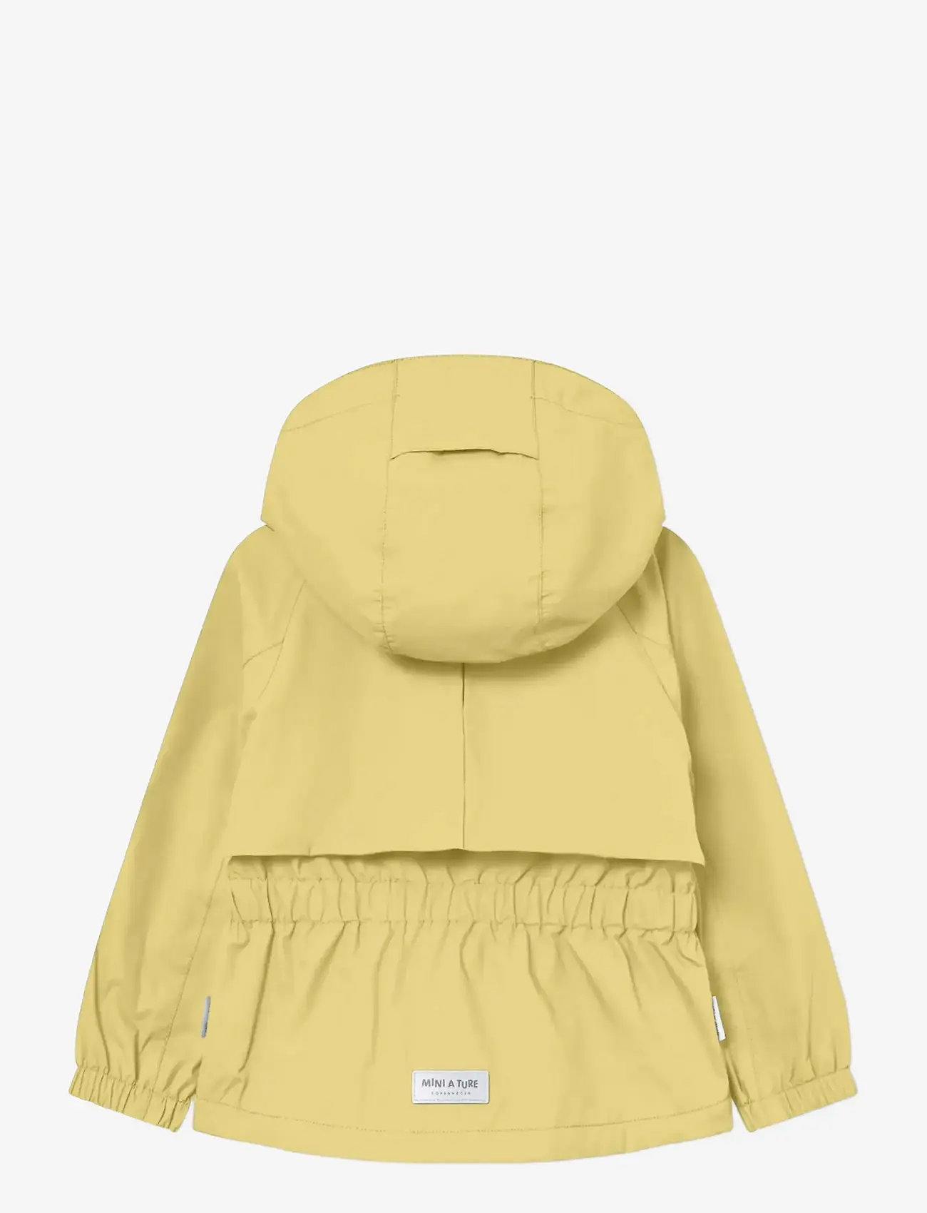 MINI A TURE - MATALGEA fleece lined jacket. GRS - regnjakker - dusky citron - 1