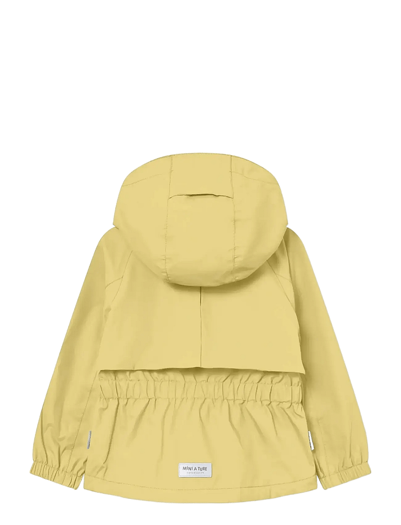 MINI A TURE - MATALGEA fleece lined jacket. GRS - regnjakker - dusky citron - 1