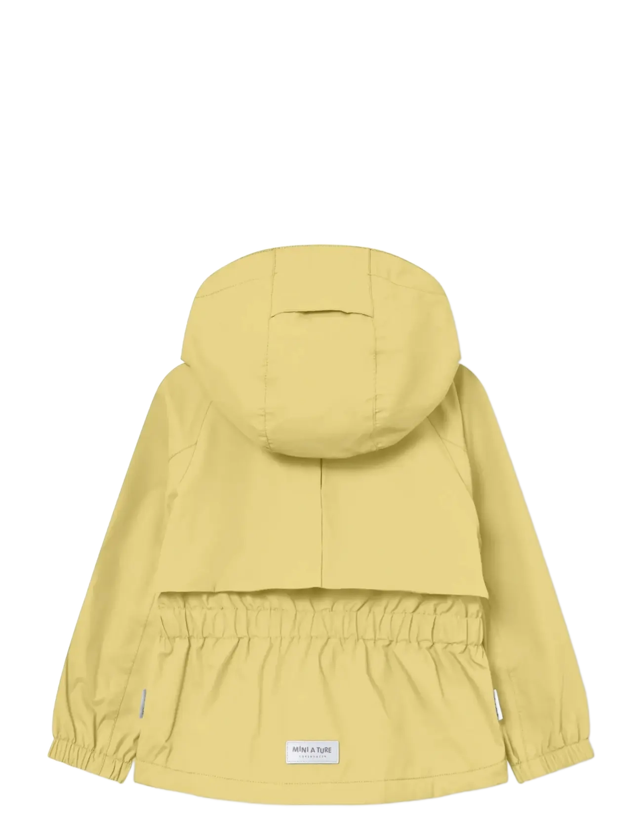 MINI A TURE - MATALGEA fleece lined jacket. GRS - regenjacken - dusky citron - 1