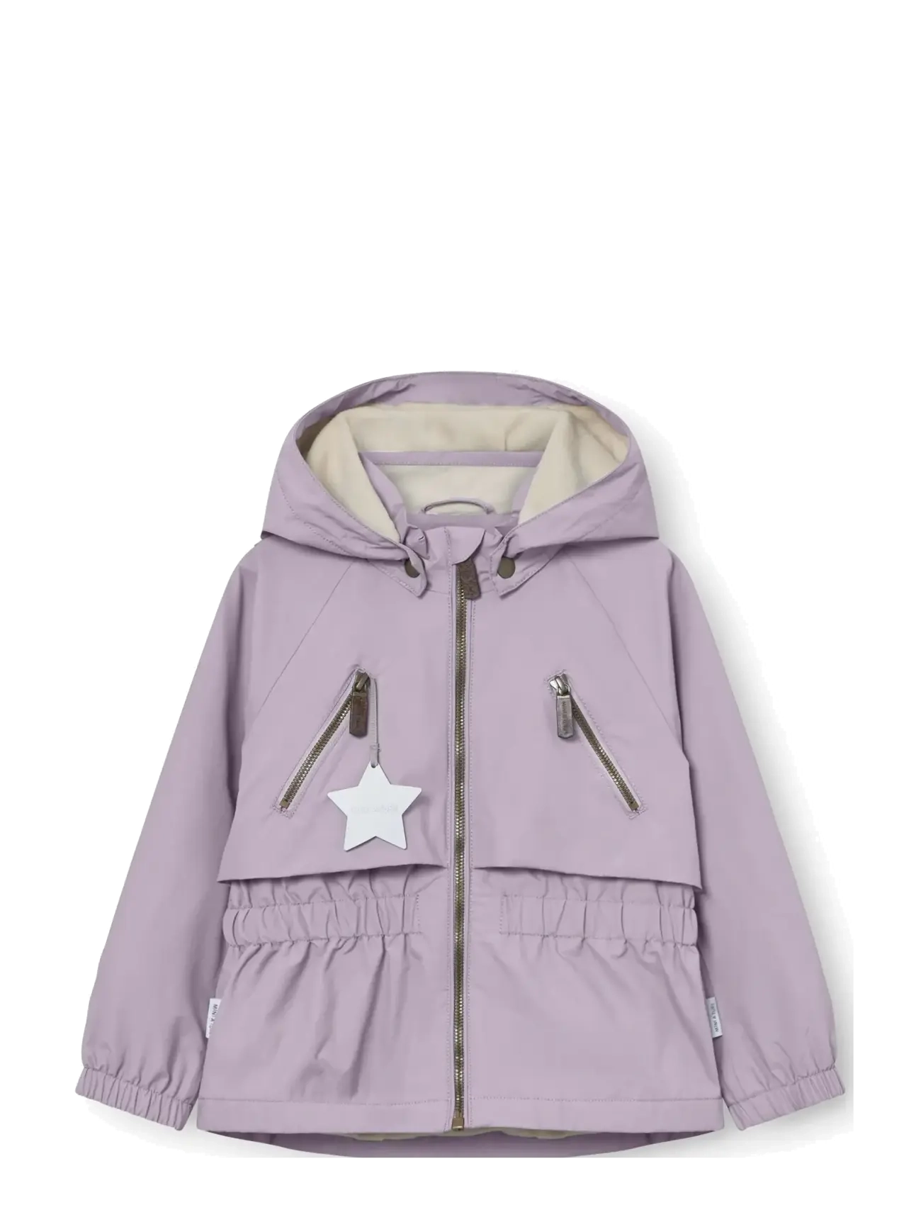 MINI A TURE MATALGEA fleece lined jacket. GRS - Vihmajoped - MINIMAL LILAC / purple
