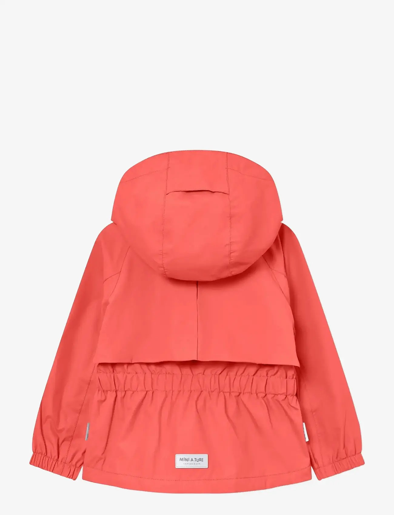MINI A TURE - MATALGEA fleece lined jacket. GRS - regnjakker - paprika red - 1