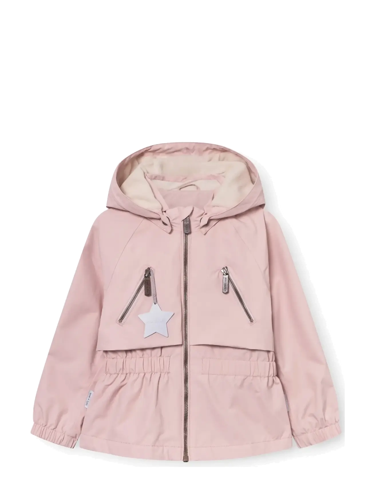 MINI A TURE MATALGEA fleece lined jacket. GRS - MINI A TURE - ROSE SMOKE / pink/rose