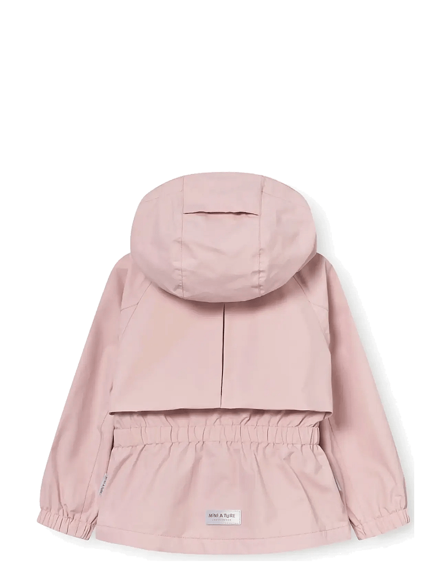 MINI A TURE - MATALGEA fleece lined jacket. GRS - regnjakker - rose smoke - 1