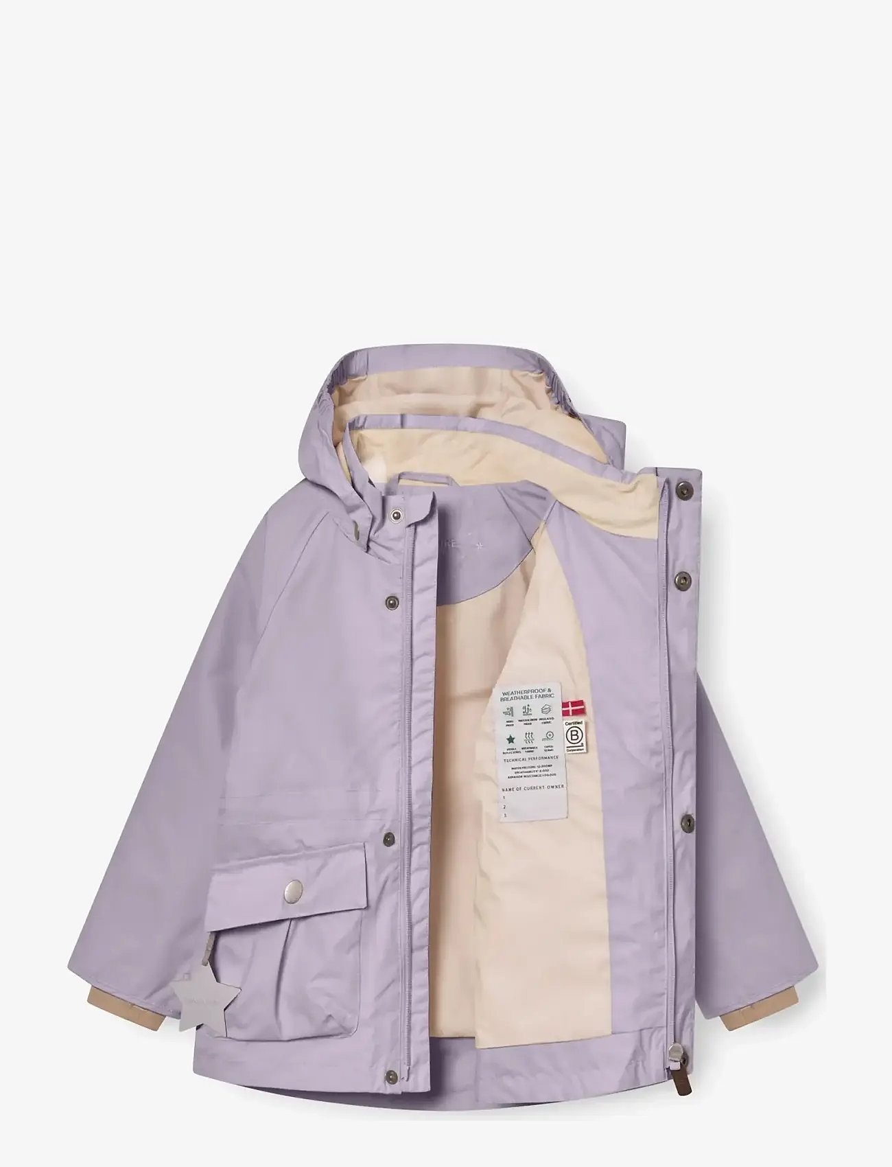 MINI A TURE - MATALLURE jacket. GRS - Õhukesed joped - minimal lilac - 2