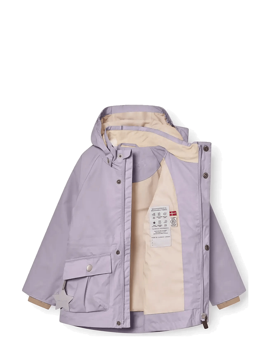 MINI A TURE - MATALLURE jacket. GRS - Õhukesed joped - minimal lilac - 2