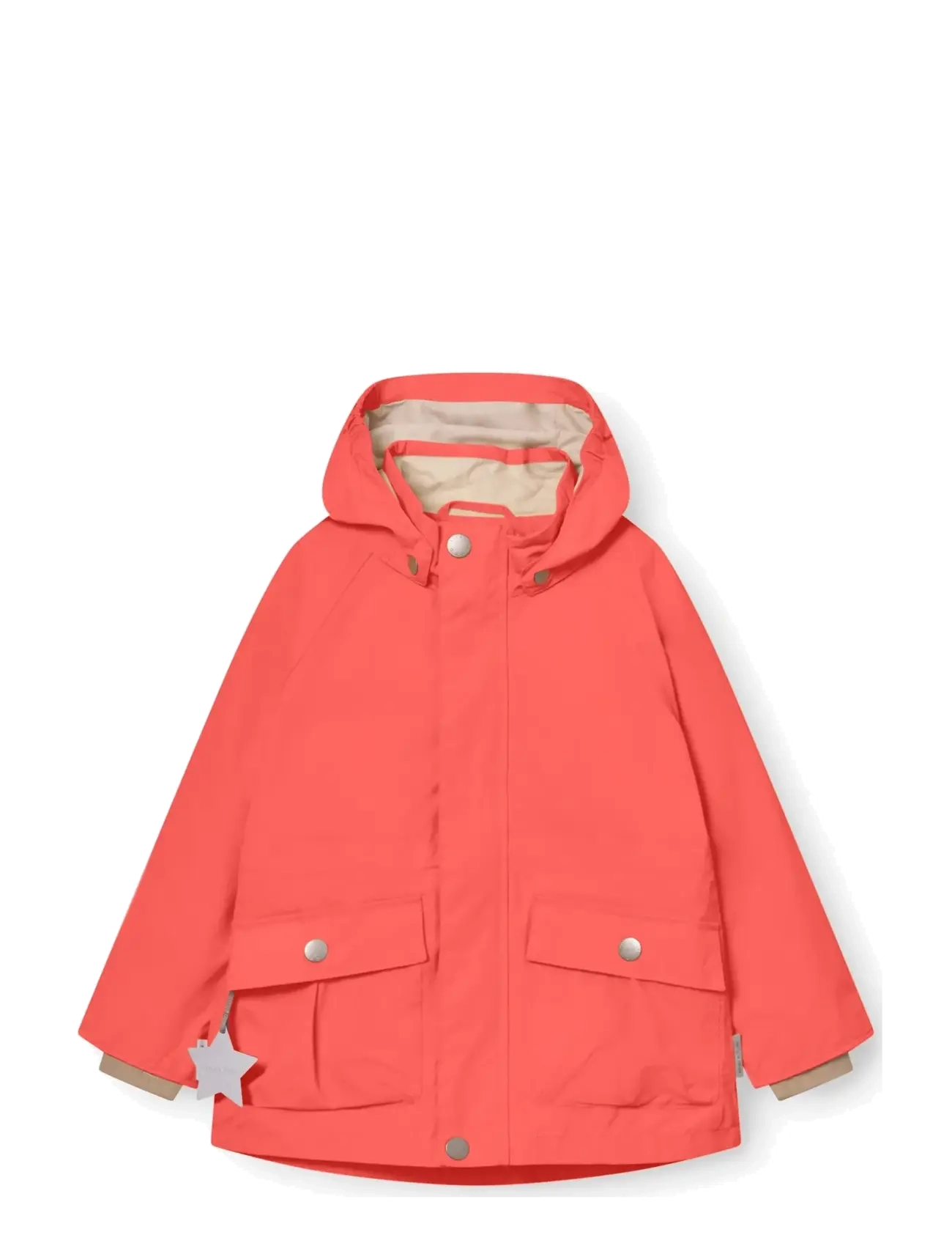 MATALLURE jacket. GRS - PAPRIKA RED