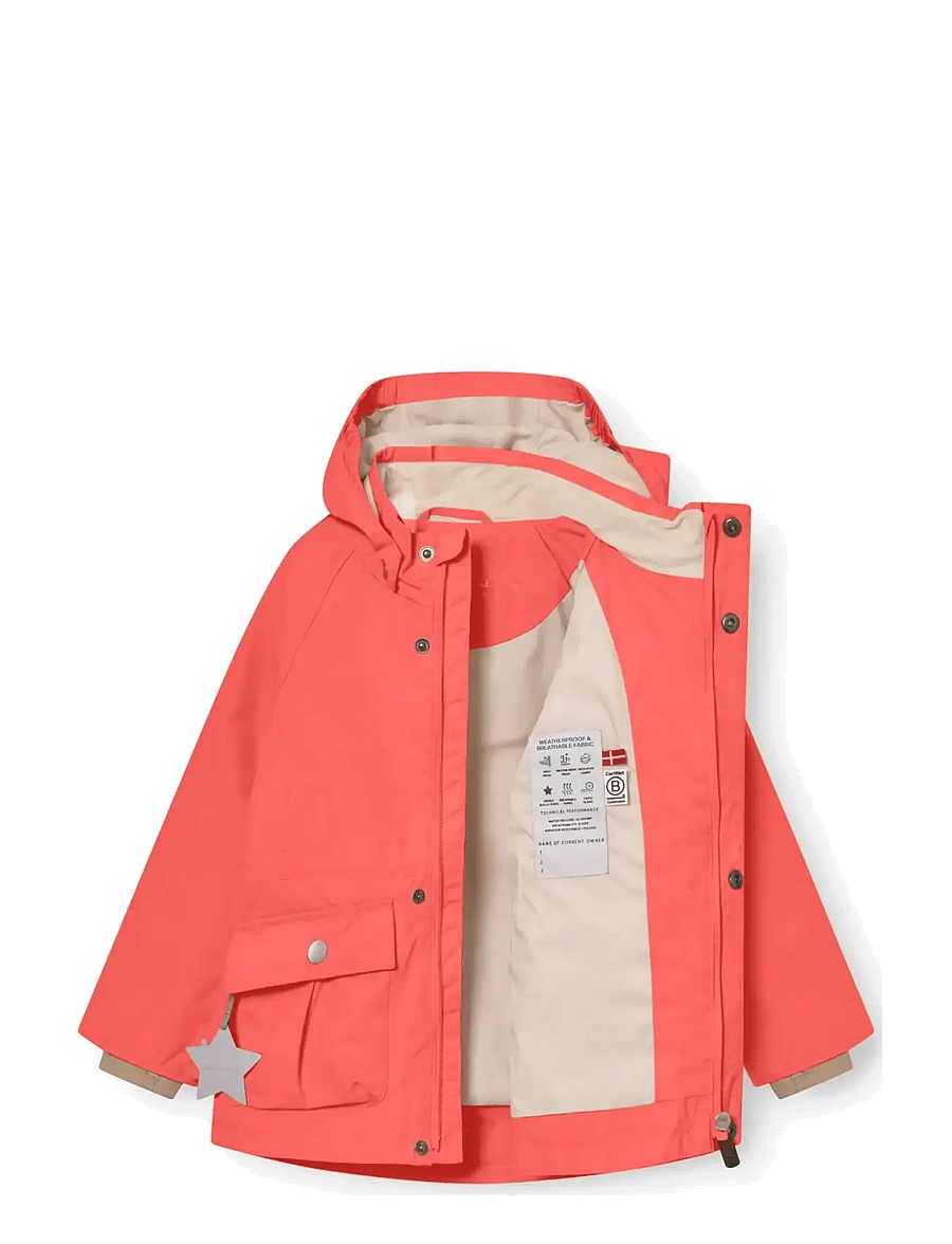 MINI A TURE - MATALLURE jacket. GRS - tunna jackor - paprika red - 2