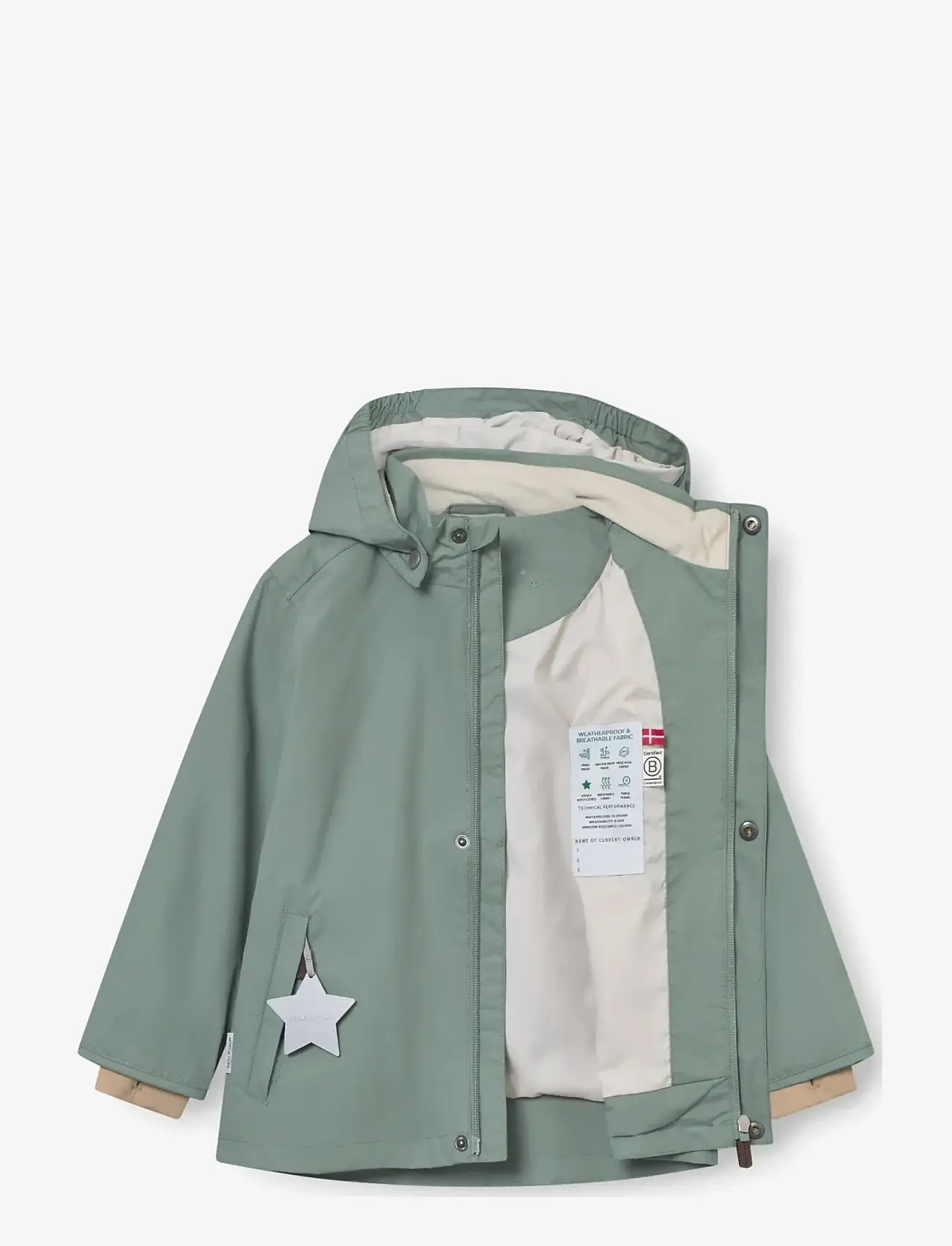 MINI A TURE - MATADWEN jacket. GRS - vindjakker - granite green - 3