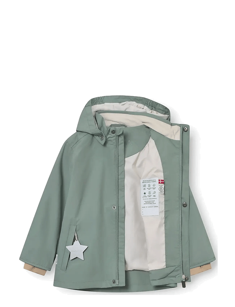 MINI A TURE - MATADWEN jacket. GRS - vindjakker - granite green - 3