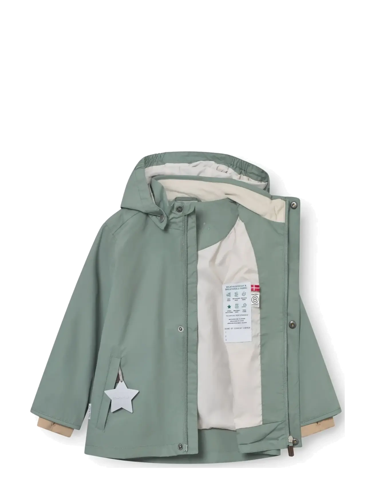 MINI A TURE - MATADWEN jacket. GRS - vindjackor - granite green - 3