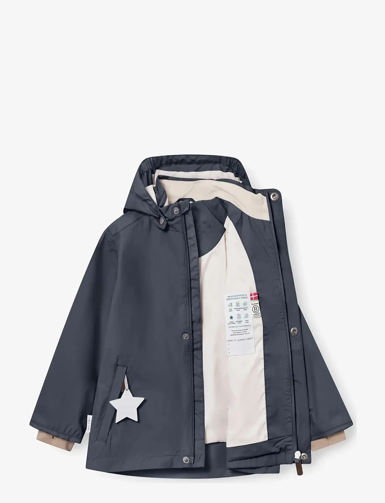 MINI A TURE - MATADWEN jacket. GRS - vindjakker - ombre blue - 2