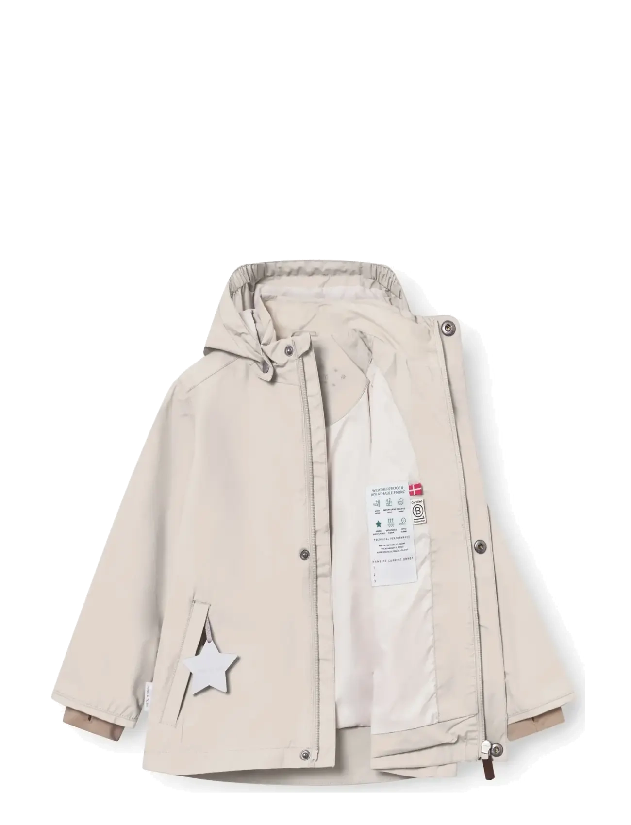 MINI A TURE - MATADWEN jacket. GRS - sügisjakid - sandshell - 3