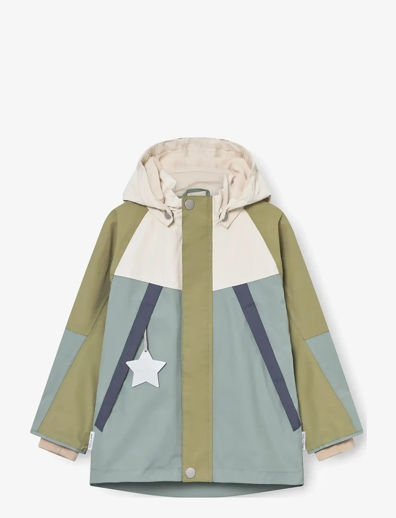 MINI A TURE - MATVALON fleece lined jacket. GRS - Õhukesed joped - granite green col. b. - 1