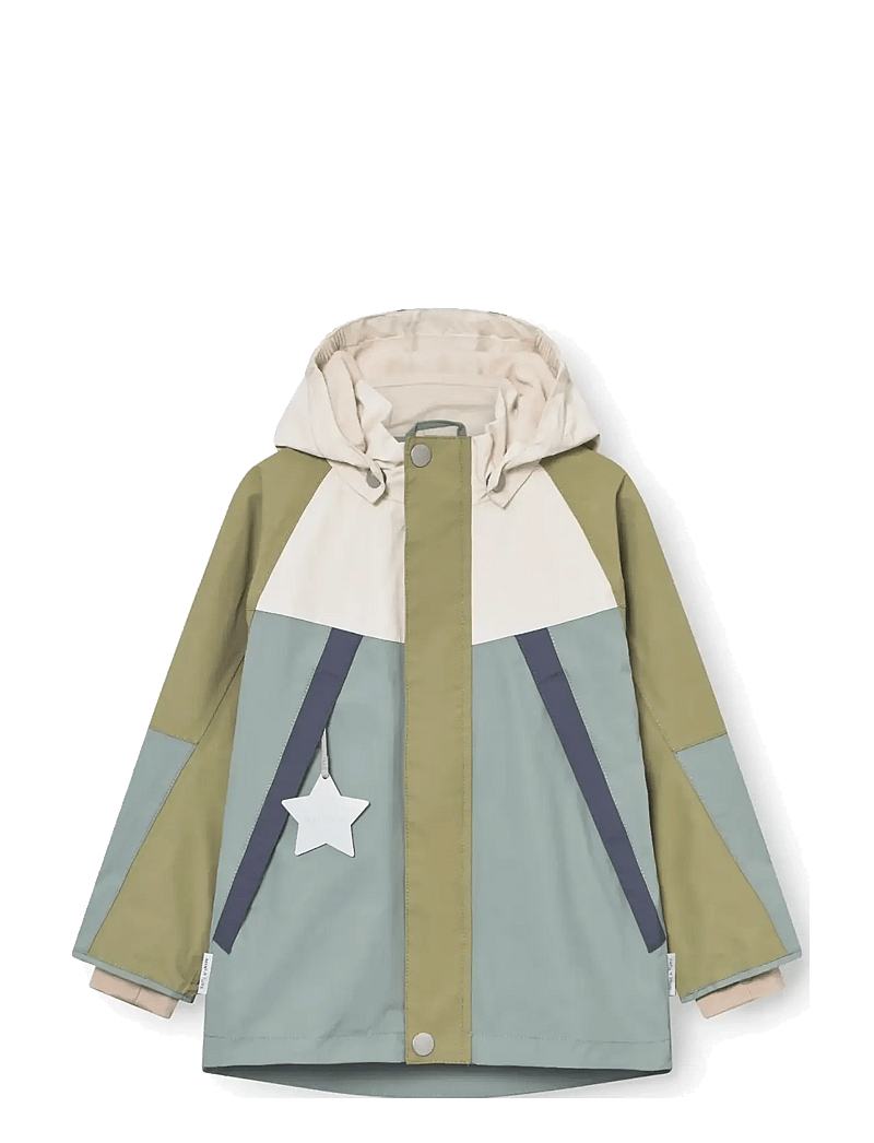 MINI A TURE - MATVALON fleece lined jacket. GRS - Õhukesed joped - granite green col. b. - 1