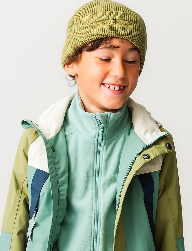 MINI A TURE - MATVALON fleece lined jacket. GRS - Õhukesed joped - granite green col. b. - 0