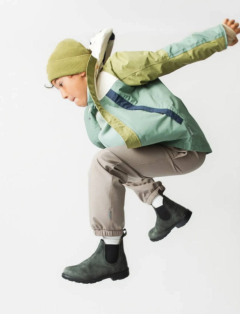MINI A TURE - MATVALON fleece lined jacket. GRS - Õhukesed joped - granite green col. b. - 4