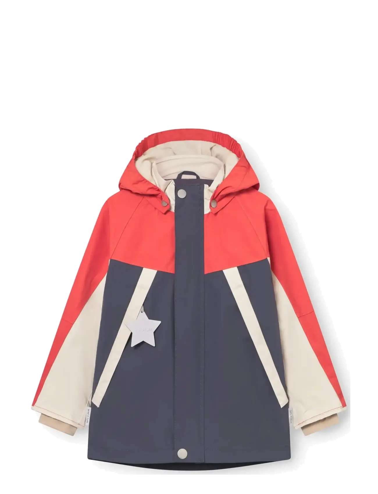 MINI A TURE MATVALON fleece lined jacket. GRS - Shop by age - PAPRIKA RED COL. B. / red