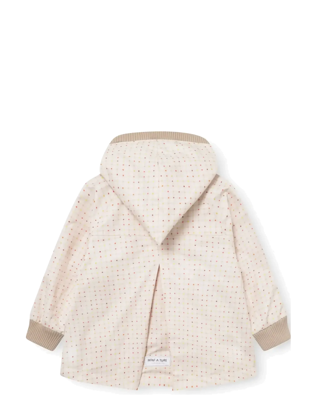 MINI A TURE - MATWIAMI fleece lined jacket. GRS - leichte jacken - print crayon grid - 2