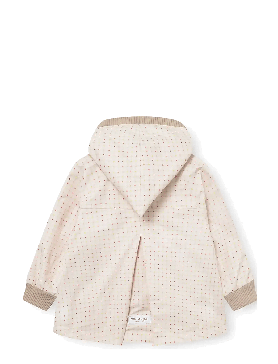 MINI A TURE - MATWIAMI fleece lined jacket. GRS - leichte jacken - print crayon grid - 2