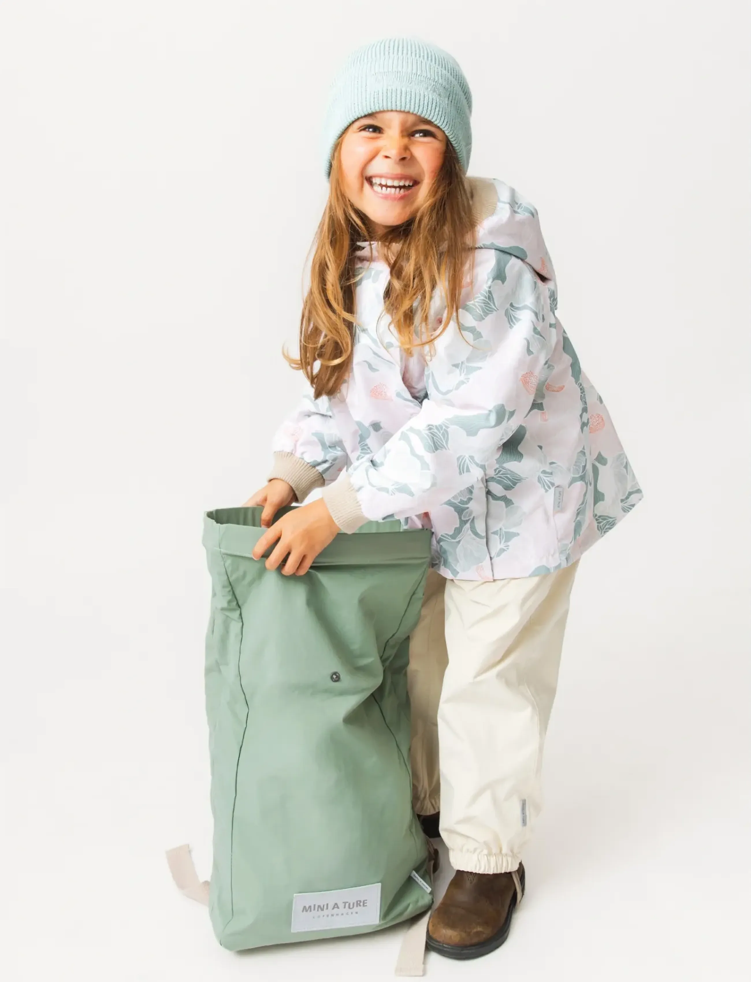 MINI A TURE - MATWIAMI fleece lined jacket. GRS - leichte jacken - print petal topography - 4