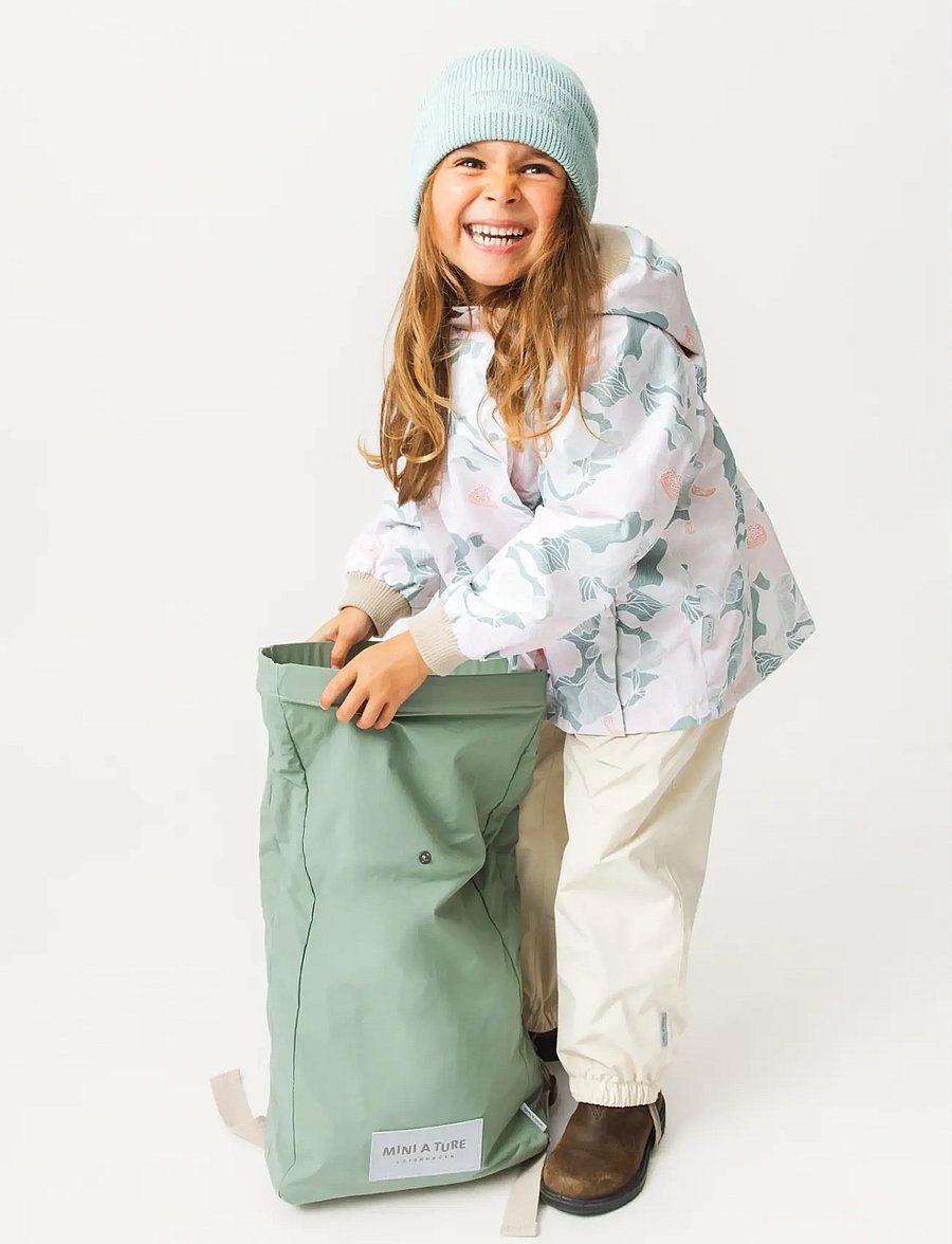 MINI A TURE - MATWIAMI fleece lined jacket. GRS - leichte jacken - print petal topography - 4