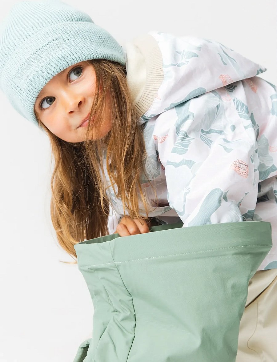 MINI A TURE - MATWIAMI fleece lined jacket. GRS - leichte jacken - print petal topography - 5