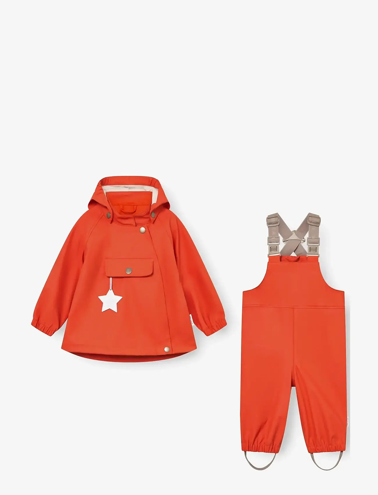 MINI A TURE - MATWAINIS rain set. GRS - outdoor - paprika red - 1