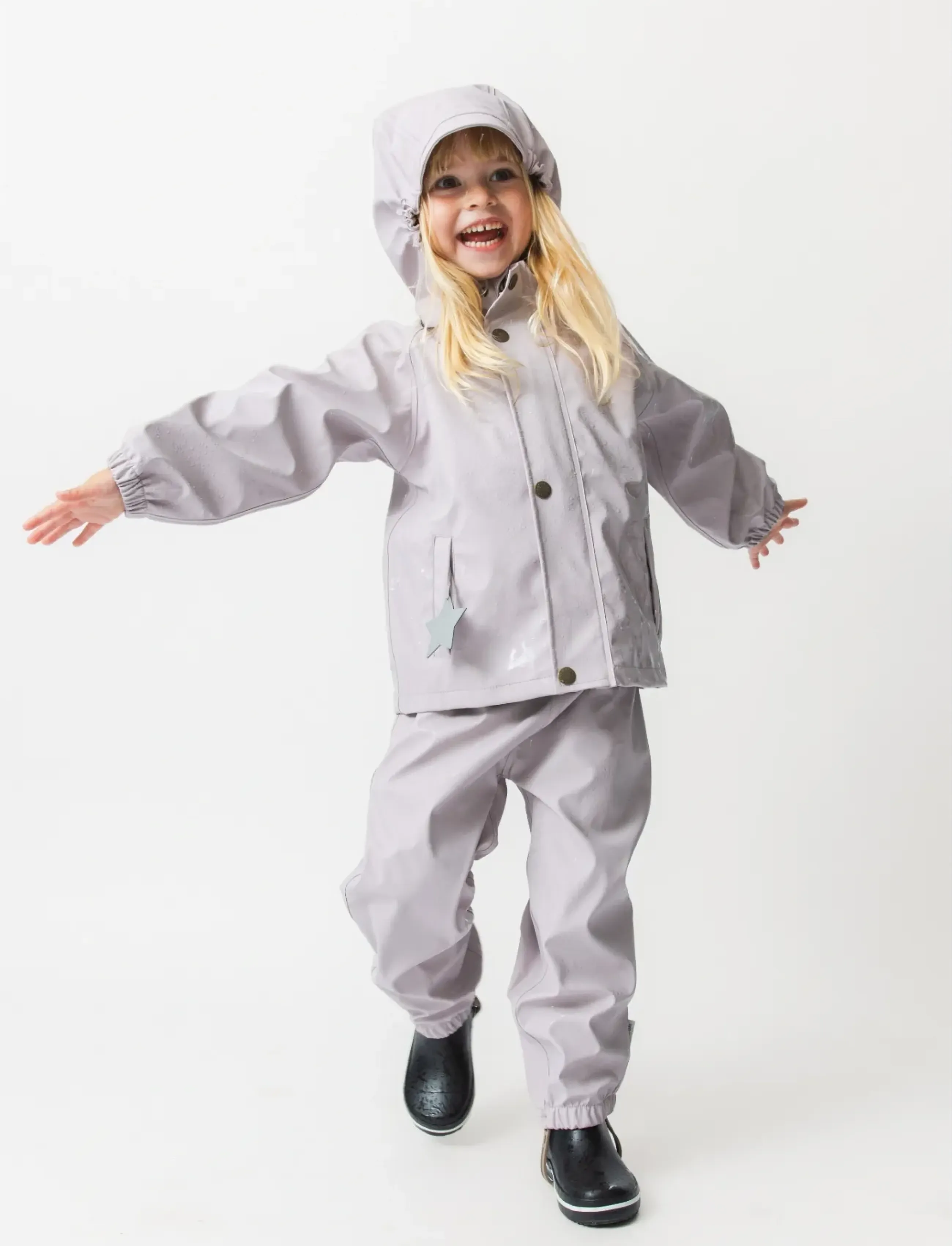 MINI A TURE MATREINAR rain set. GRS - Regnsæt - CLOUD PURPLE / purple