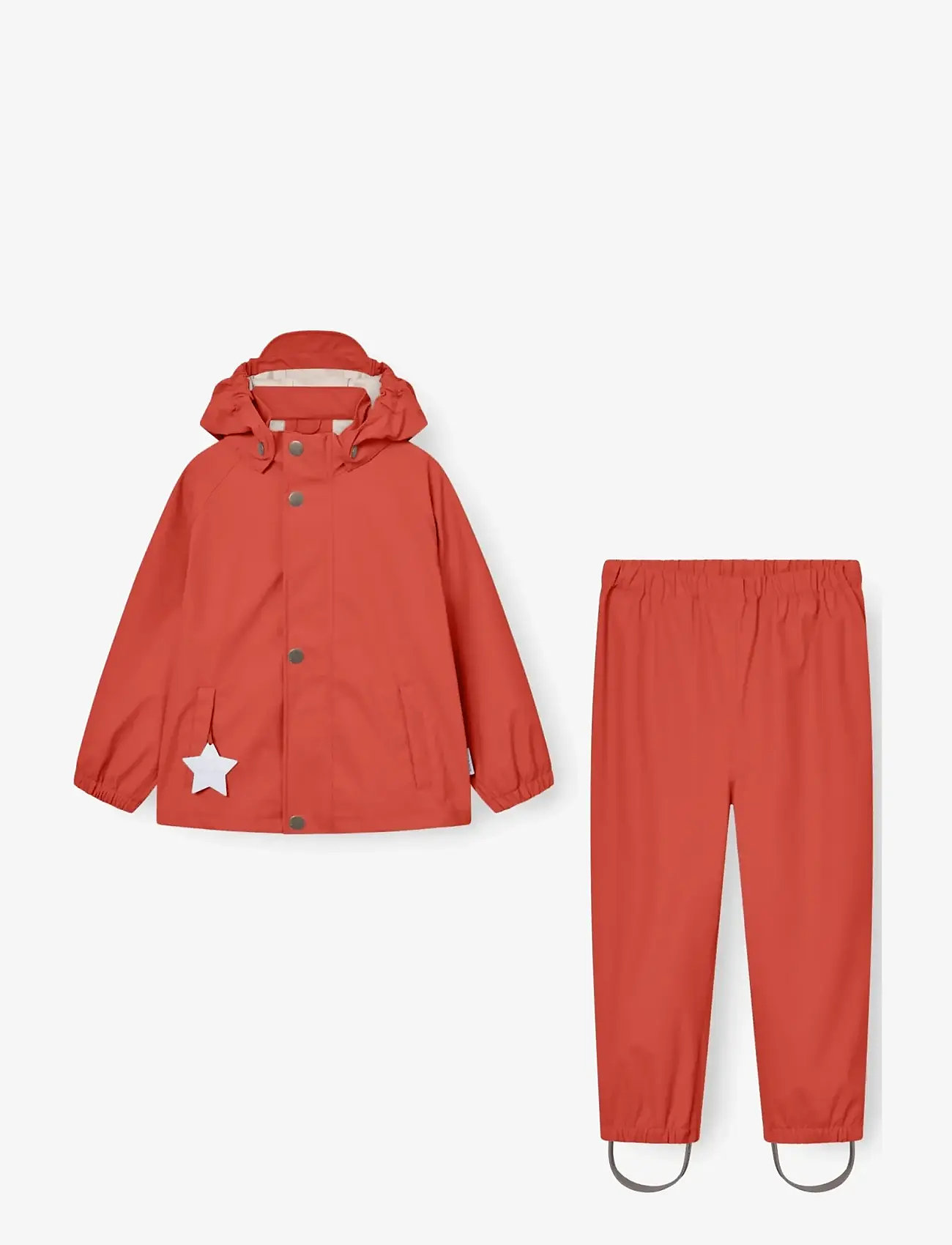 MINI A TURE - MATREINAR rain set. GRS - overtøj - paprika red - 0