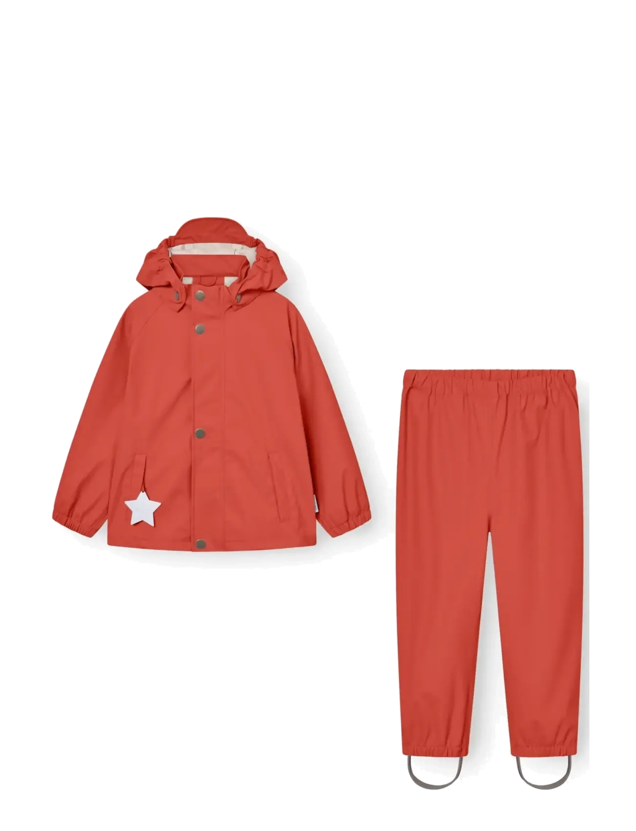 MINI A TURE - MATREINAR rain set. GRS - ytterkläder - paprika red - 0