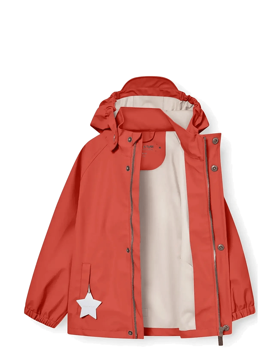 MINI A TURE - MATREINAR rain set. GRS - ytterkläder - paprika red - 3