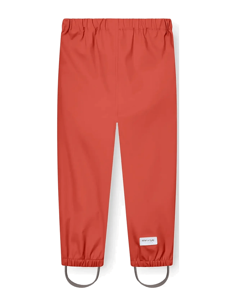 MINI A TURE - MATREINAR rain set. GRS - ytterkläder - paprika red - 5
