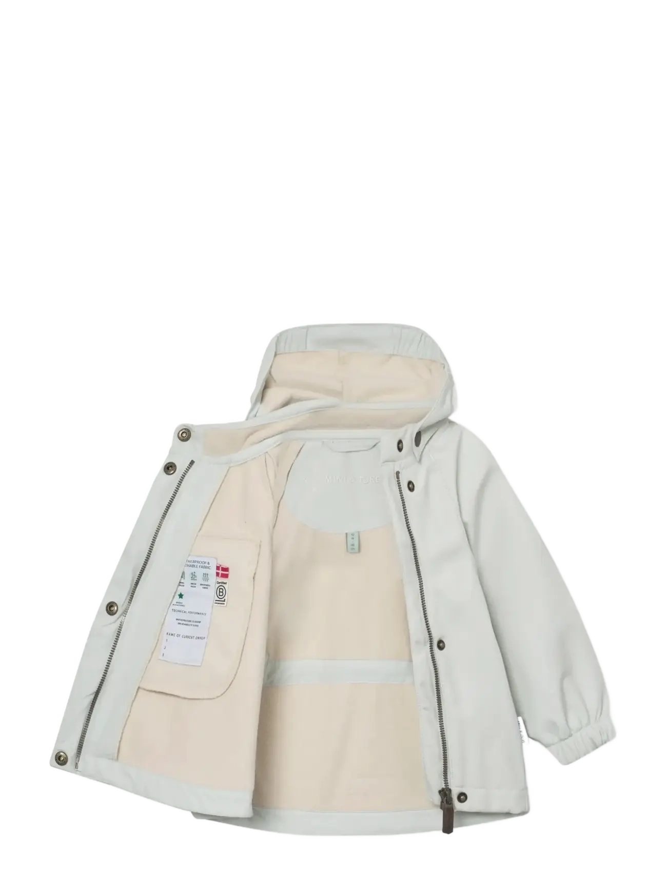MINI A TURE - MATWAI softshell jacket. GRS - sügisjakid - frosted mint - 2