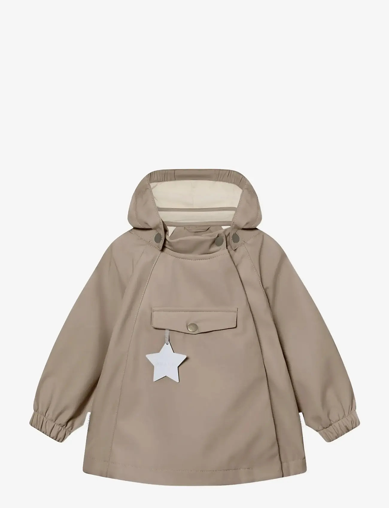 MINI A TURE - MATWAI softshell jacket. GRS - softshell jakker - grey brown - 0