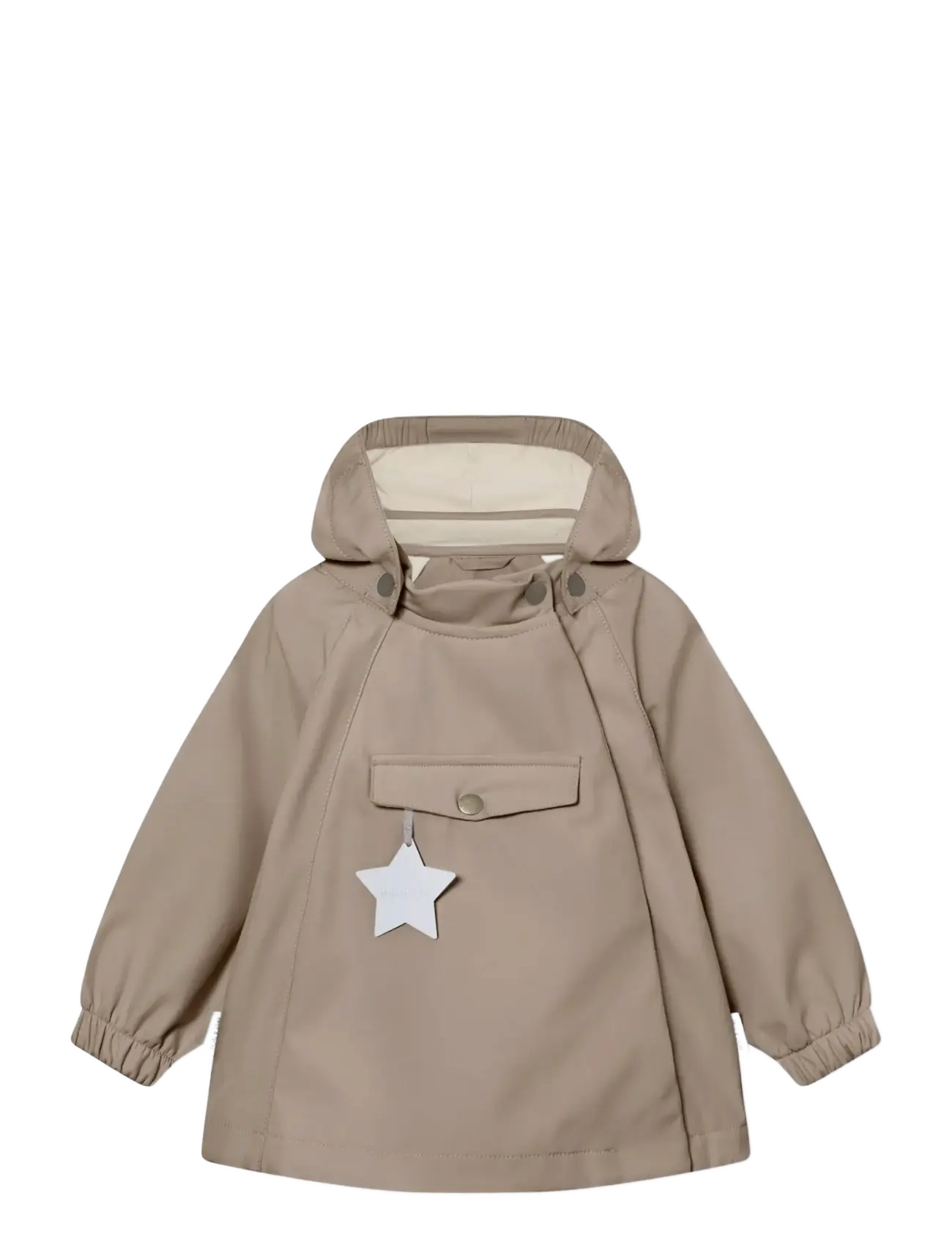 MINI A TURE MATWAI softshell jacket. GRS - Softshell - GREY BROWN / brown