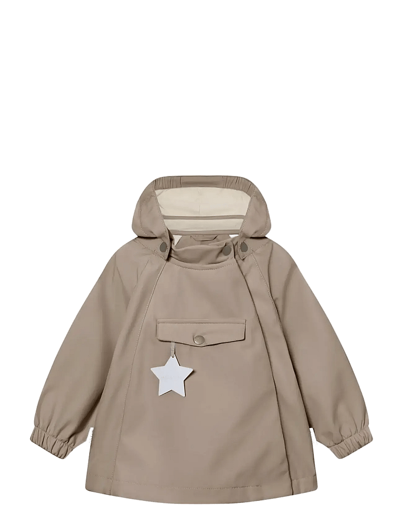 MINI A TURE - MATWAI softshell jacket. GRS - softshell jakker - grey brown - 0