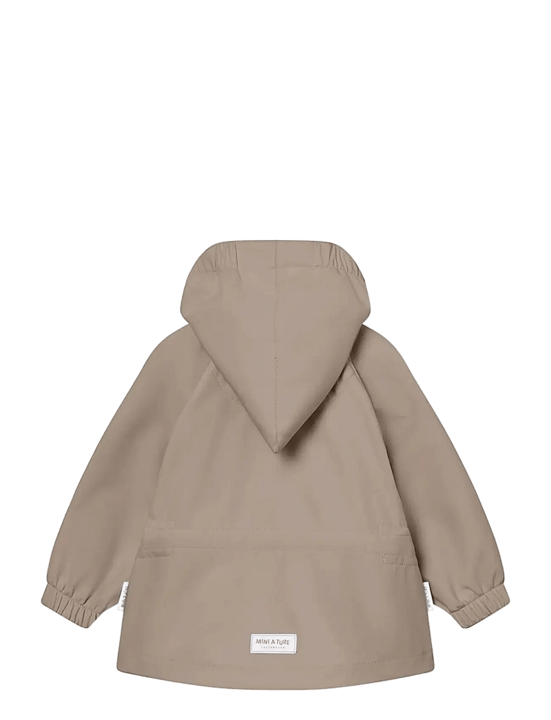 MINI A TURE - MATWAI softshell jacket. GRS - softshell jakker - grey brown - 1