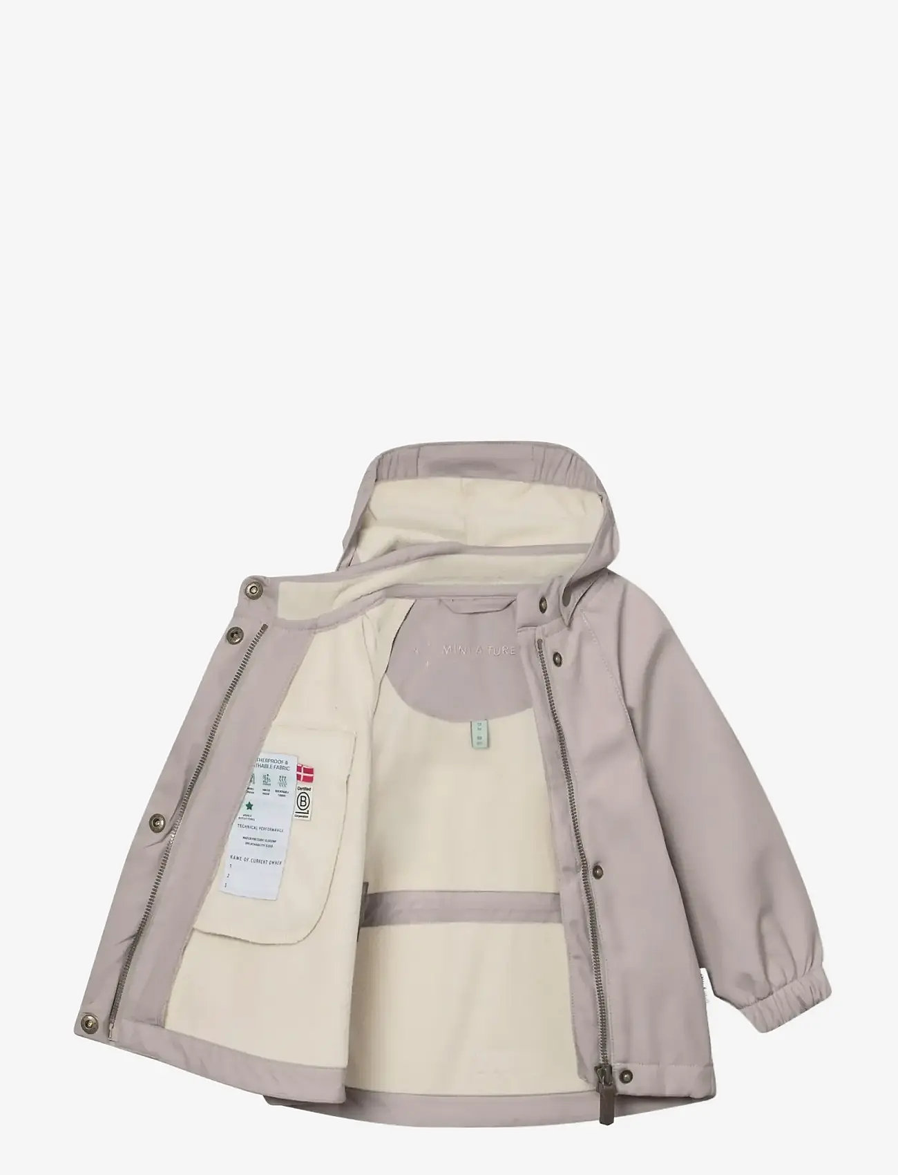 MINI A TURE - MATWAI softshell jacket. GRS - softshell jakid - opal - 2