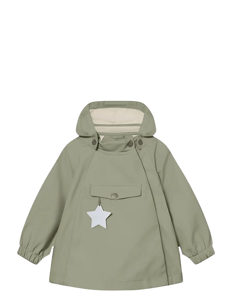 MINI A TURE - MATWAI softshell jacket. GRS - softshell-jacken - tea green - 0