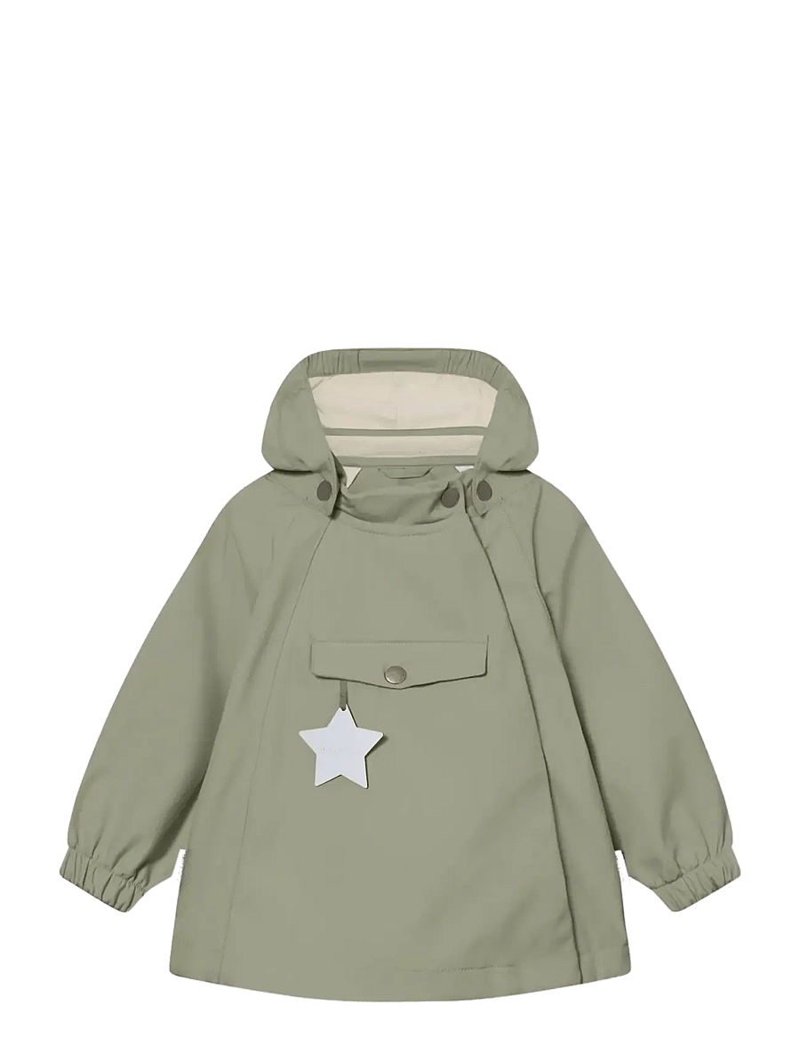 MINI A TURE - MATWAI softshell jacket. GRS - softshell-jacken - tea green - 0